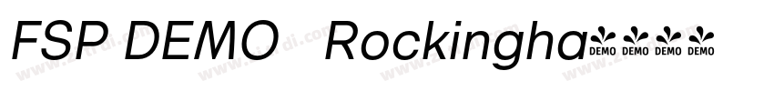 FSP DEMO   Rockingha字体转换